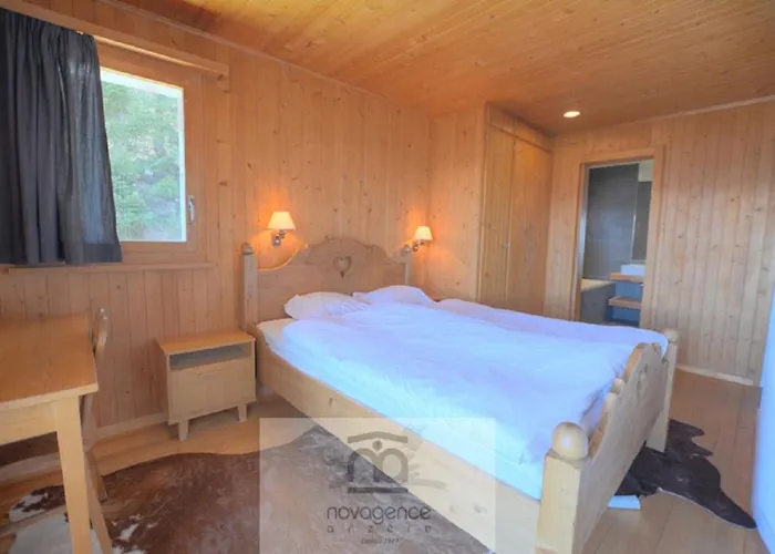 Chalé Zoe A Avec Vue Sur Les Alpes Anzère