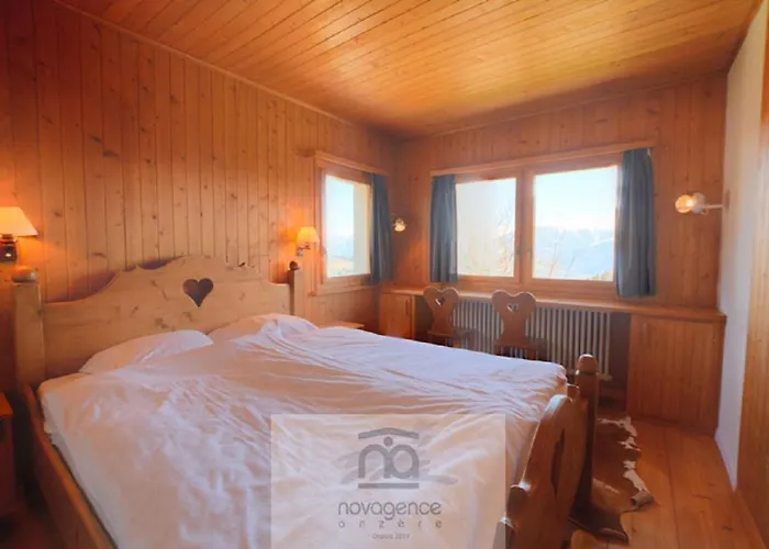 Chalé Zoe A Avec Vue Sur Les Alpes